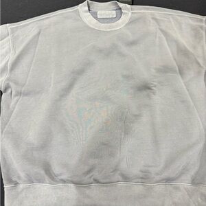 Abercrombie & Fitch Light Gray Sweatshirt